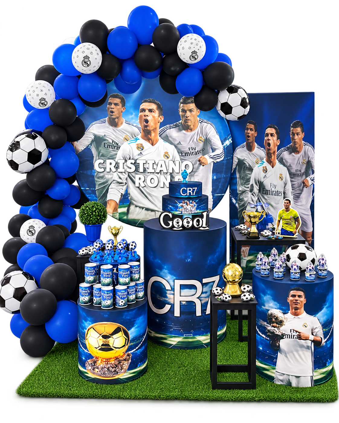 Exemplo de decoração temática para festa